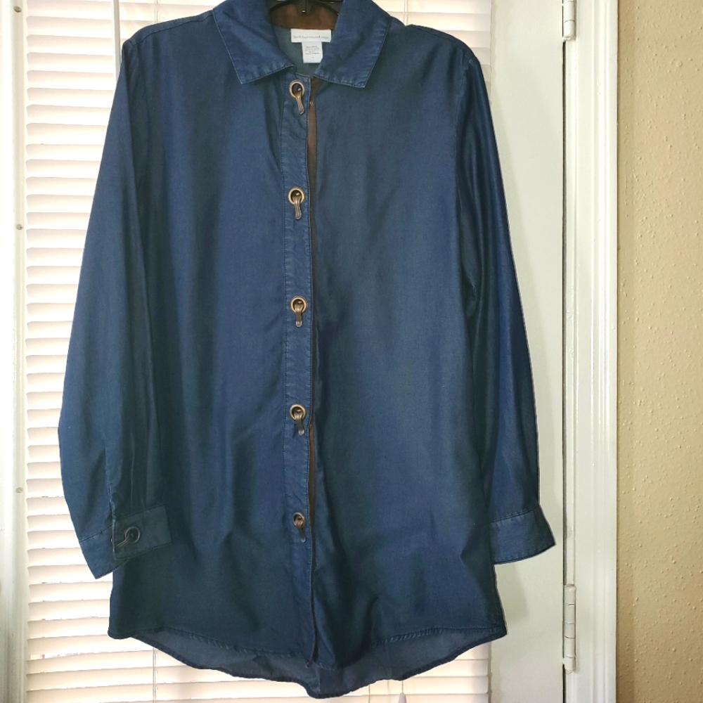 Soft Sorroundings Womens long sleeve shirt Small